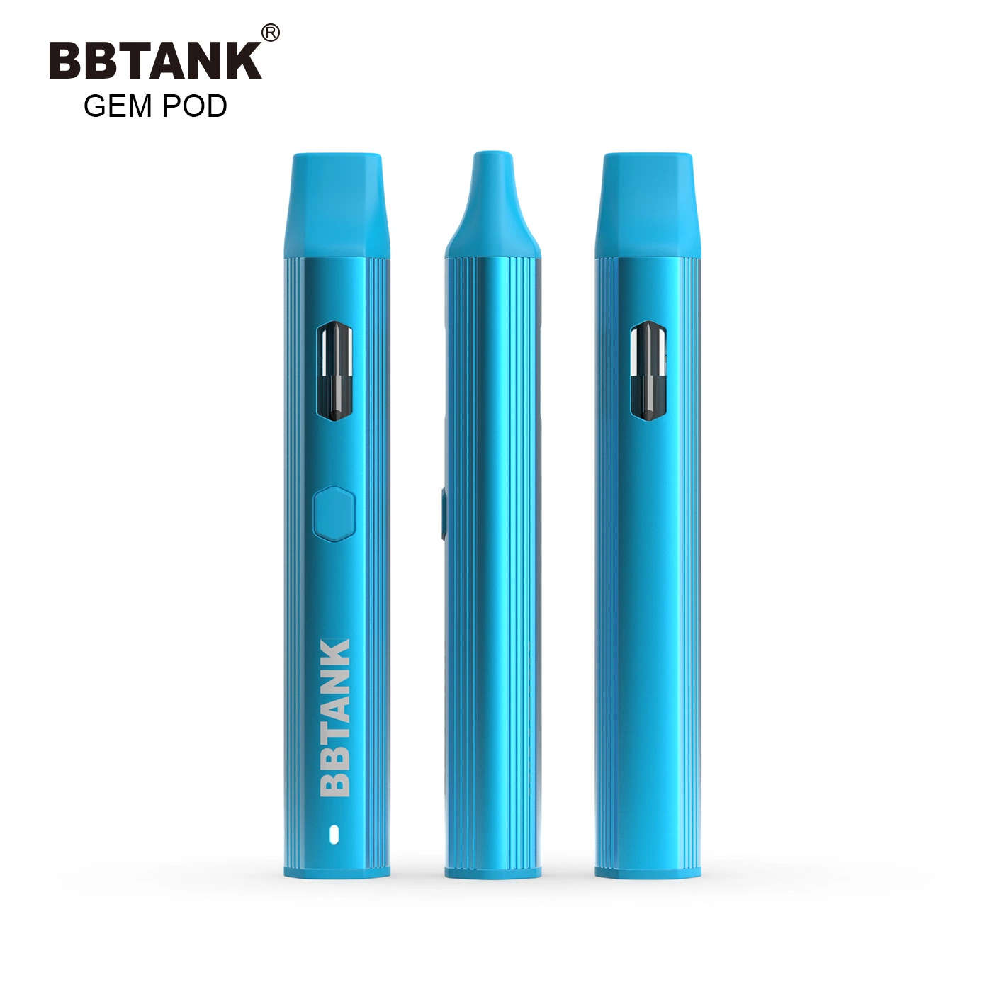 Bbtank 2ml Öl Vaporizer Pen Vorheizen dick Öl Vape Pen 2G USB C leeres Vape aufladen
