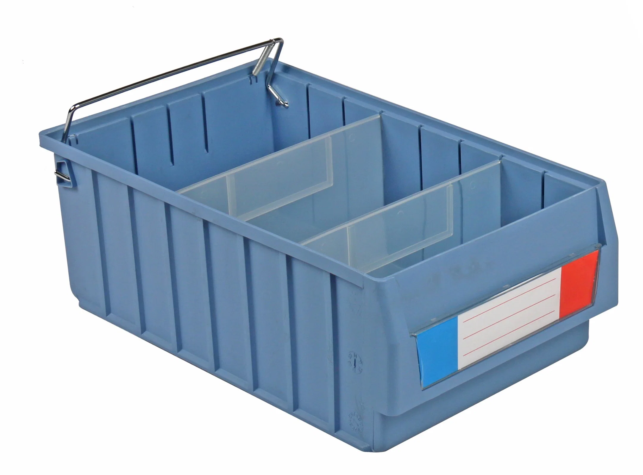 Workshop Plastic Drawer Storage Box with Clear Divider