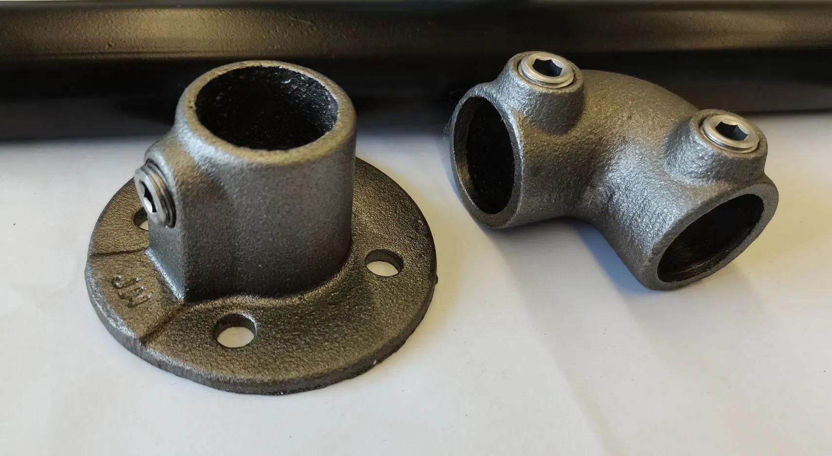 Pipe Clamp Fittings with Black or Galvanized Surface