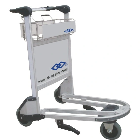 Airport Baggage Passenger Aluminium Airport Luggage Trolley