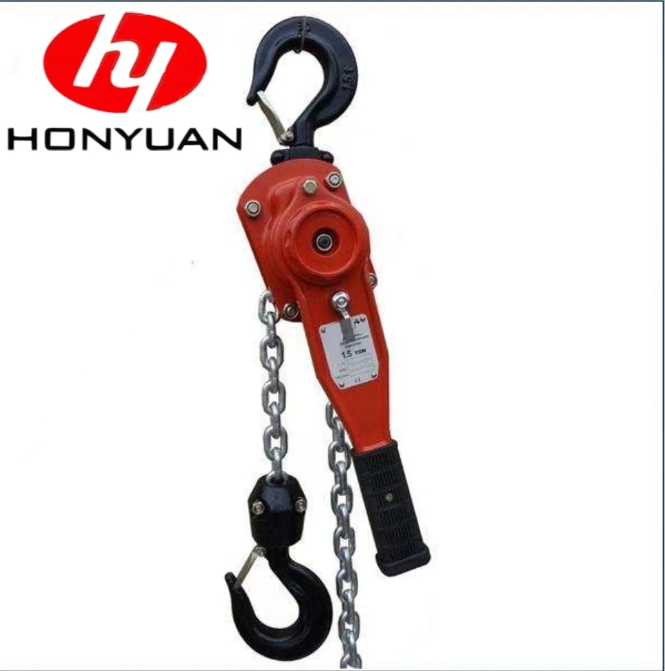 Manual Equipment Lifting Steel Lever Block Hoist with G80 Chain