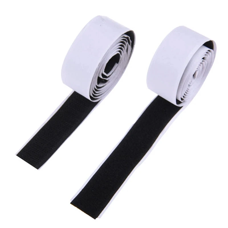 Strong Sticky Fastener Self Adhesive Hook & Loop Black