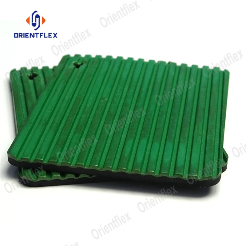 Anti Slide Industrial Rubber Safety Mat Grooved Rubber Sheet