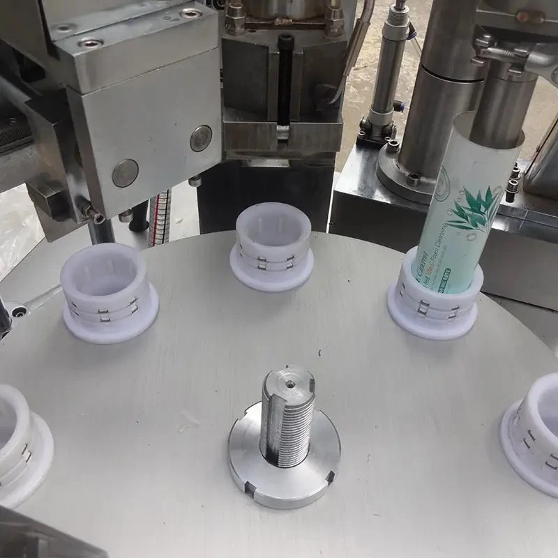 Cosmetic Soft Face Cream Tube Filling and Sealing Machine