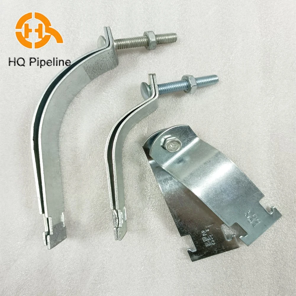 UL/FM Carbon Steel Galvanized/ Copper Plated Split Ring Pipe Hangers for Strut Channel Pipe