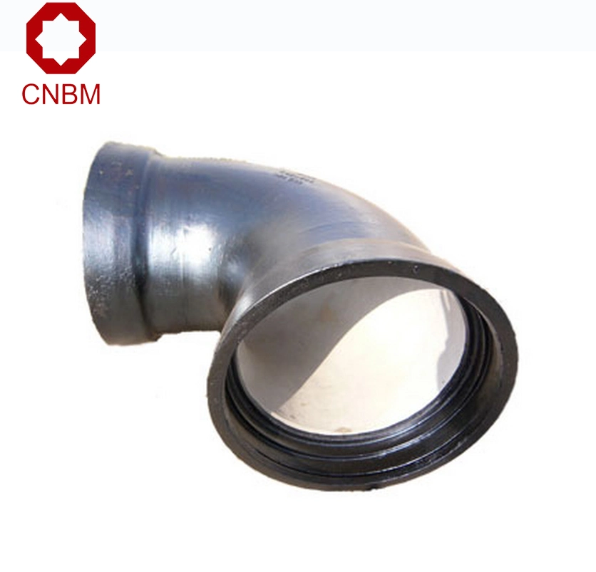 Ductile Cast Iron Pipe Fittings Double Flange Elbow