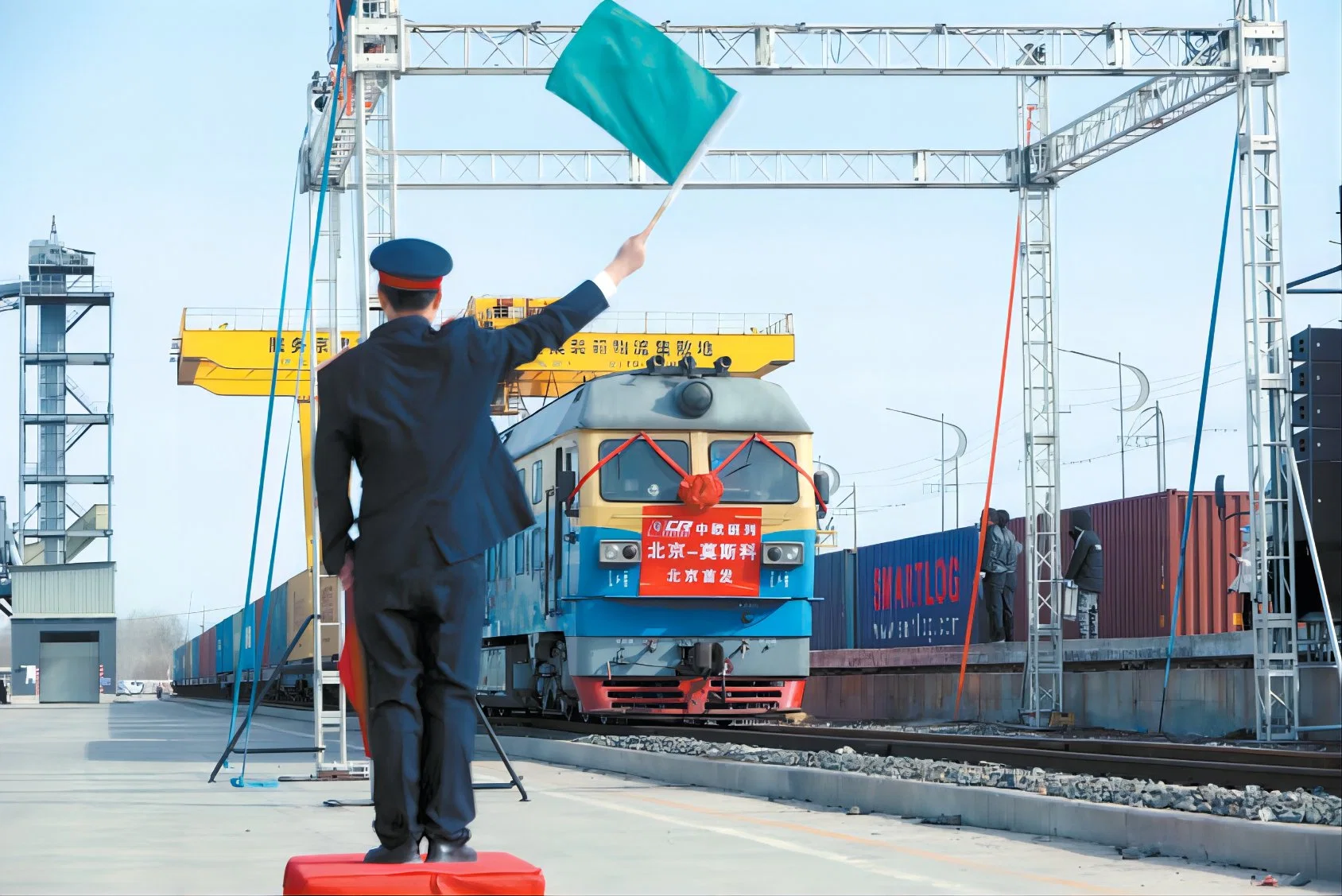 China para Espanha Transporte ferroviário Sea Air Transporte Express Entrega Logística Dropshipping Agent Services
