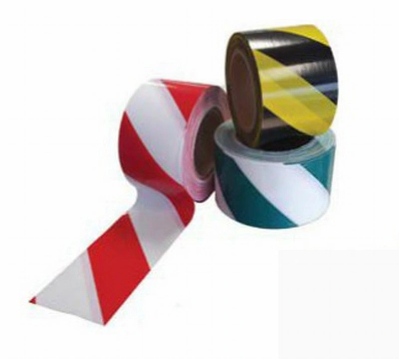 20A Custom Red and White ESD Caution Tape Ribbon