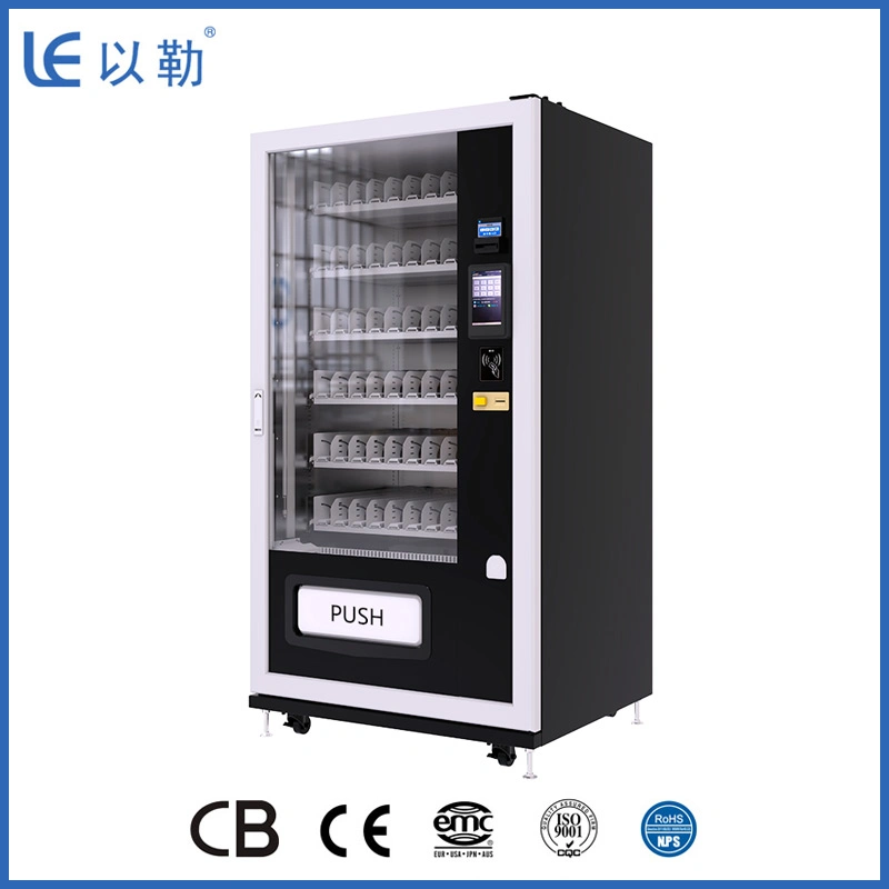 CE Approved Cans Vending Machine Manufacturer Le205b