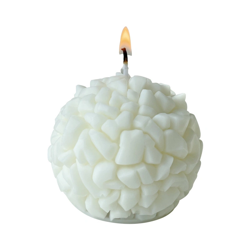 Artistic Meteorite Sphere-Shaped Aromatherapy Candle DIY Handmade Soap Silicone Mold