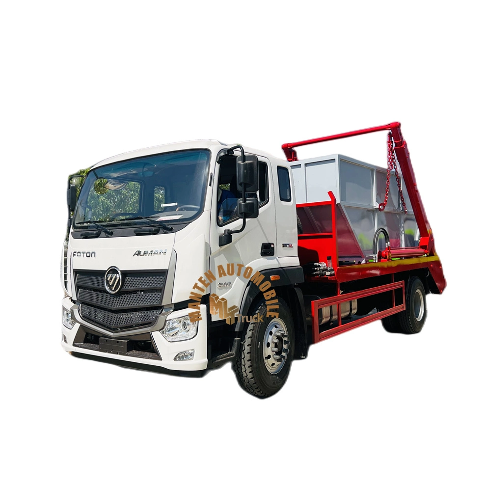 Foton 10cu. M Bucket Swing Arm with Trailer Skip Loader Garbage Truck