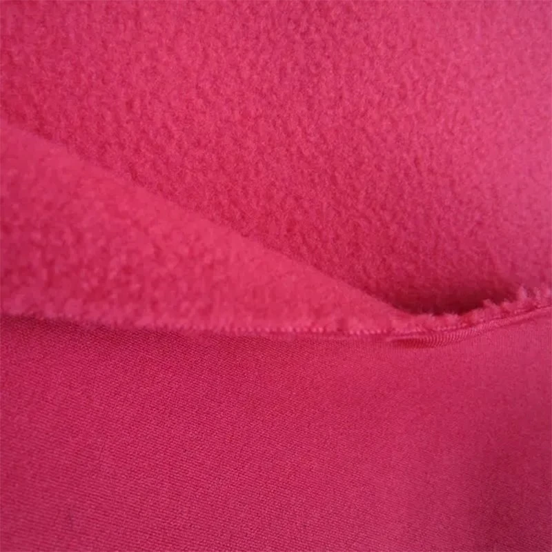 Rosa Polyester Wasserdicht Atmungsaktive Laminat Softshell Stoff