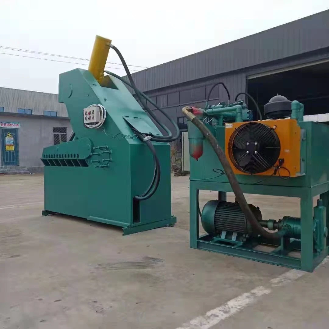 Scrap Metal Scrap Shears 200 Tons Hydraulic Crocodile Shears