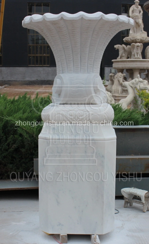 Granite Stone Marble Garden Shell Water Fountain