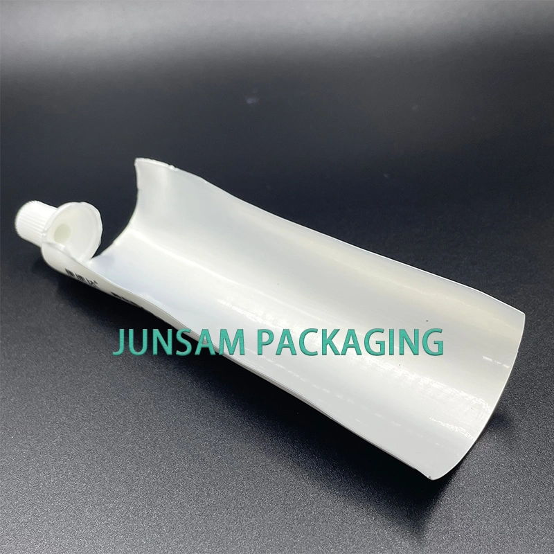 Compound Plastic Aluminum Laminated Tubes Packaging Pigment Semi Liquid Empty Container