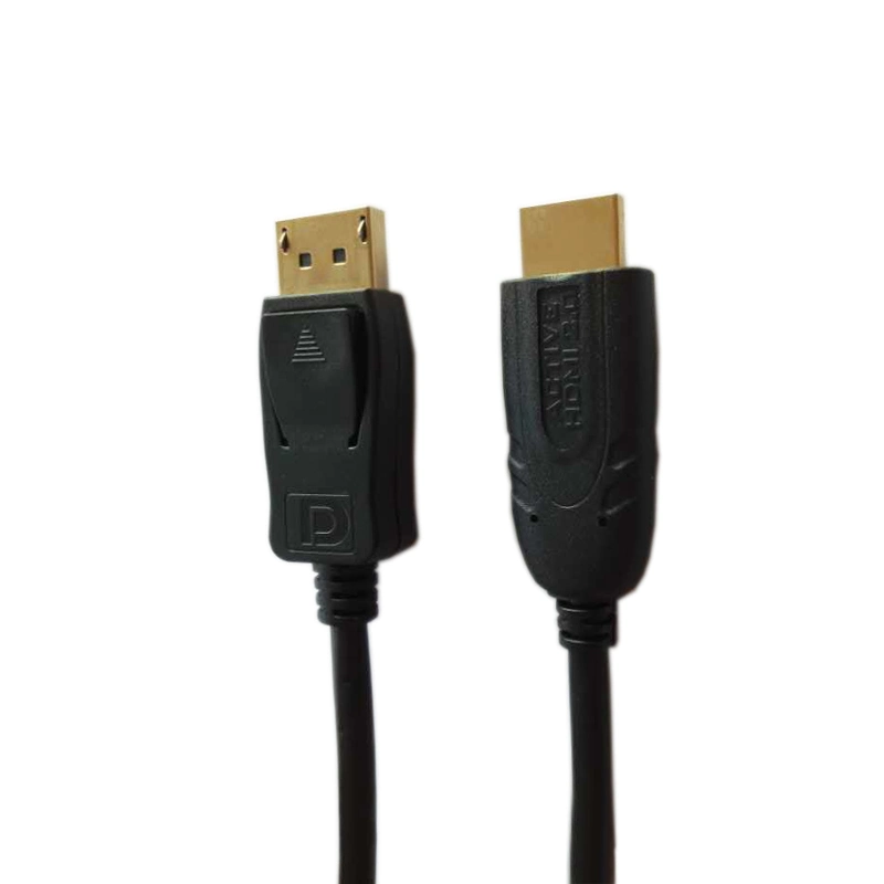 Kombinierter Siebdruck, EMI-Abschirmung mit mehreren Bildschirmen, B2B-Direktvertrieb, DP Zu HD-Adapter Active Cable Version 2,0 4K60Hz 3m