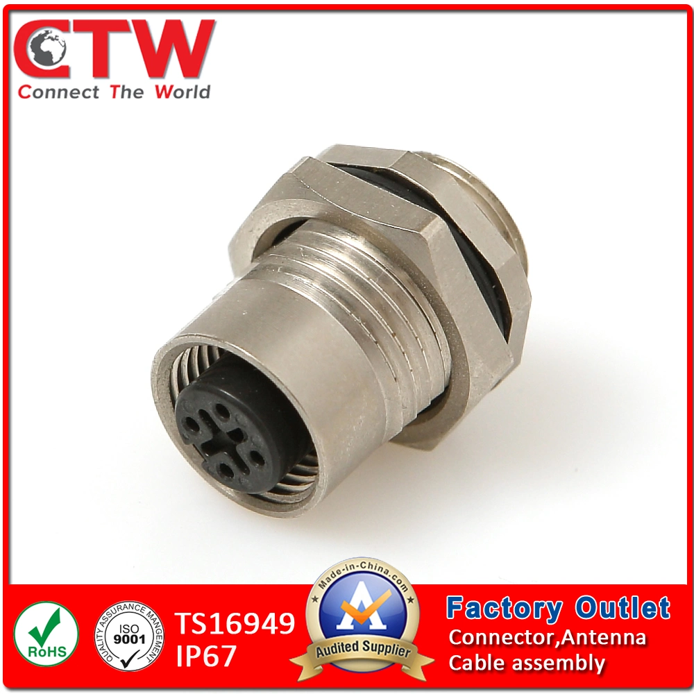 IP67 M16/M12/M23/M8 Metal Waterproof Cable Circular Power Connector Wiring Harness Car