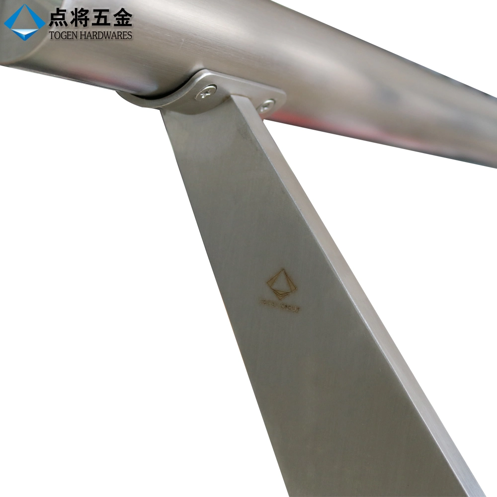 High Technology Stainless Steel Glass Stair Handrail