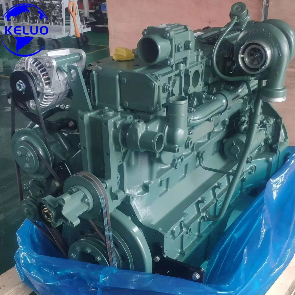 Original New Volvo D7d Diesel Engine for Construction Machinery Repair