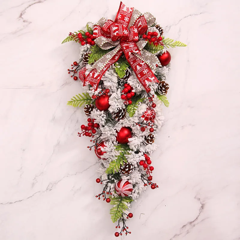 Artificial Flowers Hanging Rose Home Decor Wedding Door Decoration Christmas Plants