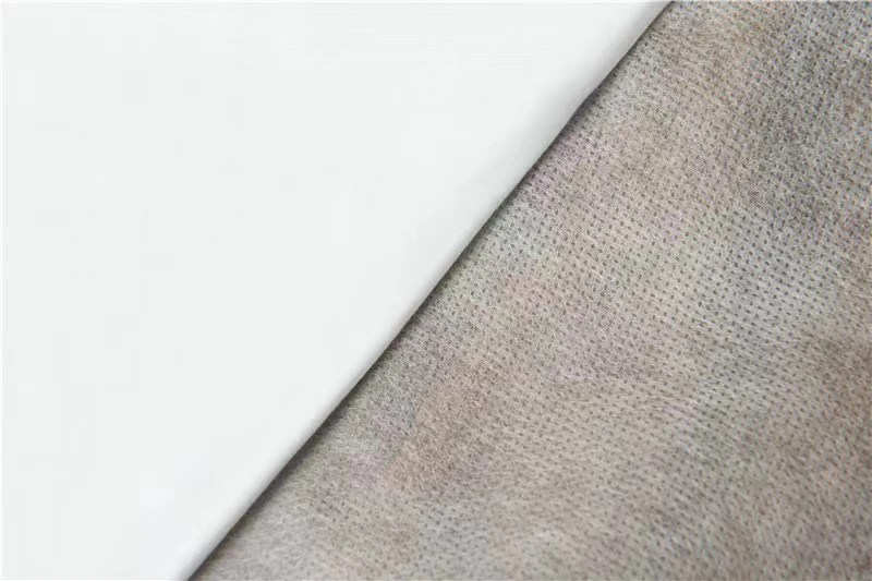 De PP+Nonwoven Fabric de compósito de PE para vestuário de protecção Material médico-cirúrgico Beca Fabric