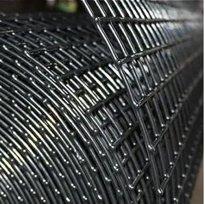 Black PVC Vinyl Coated Wire Mesh Hardware Cloth 1/2 in 19 Gauge