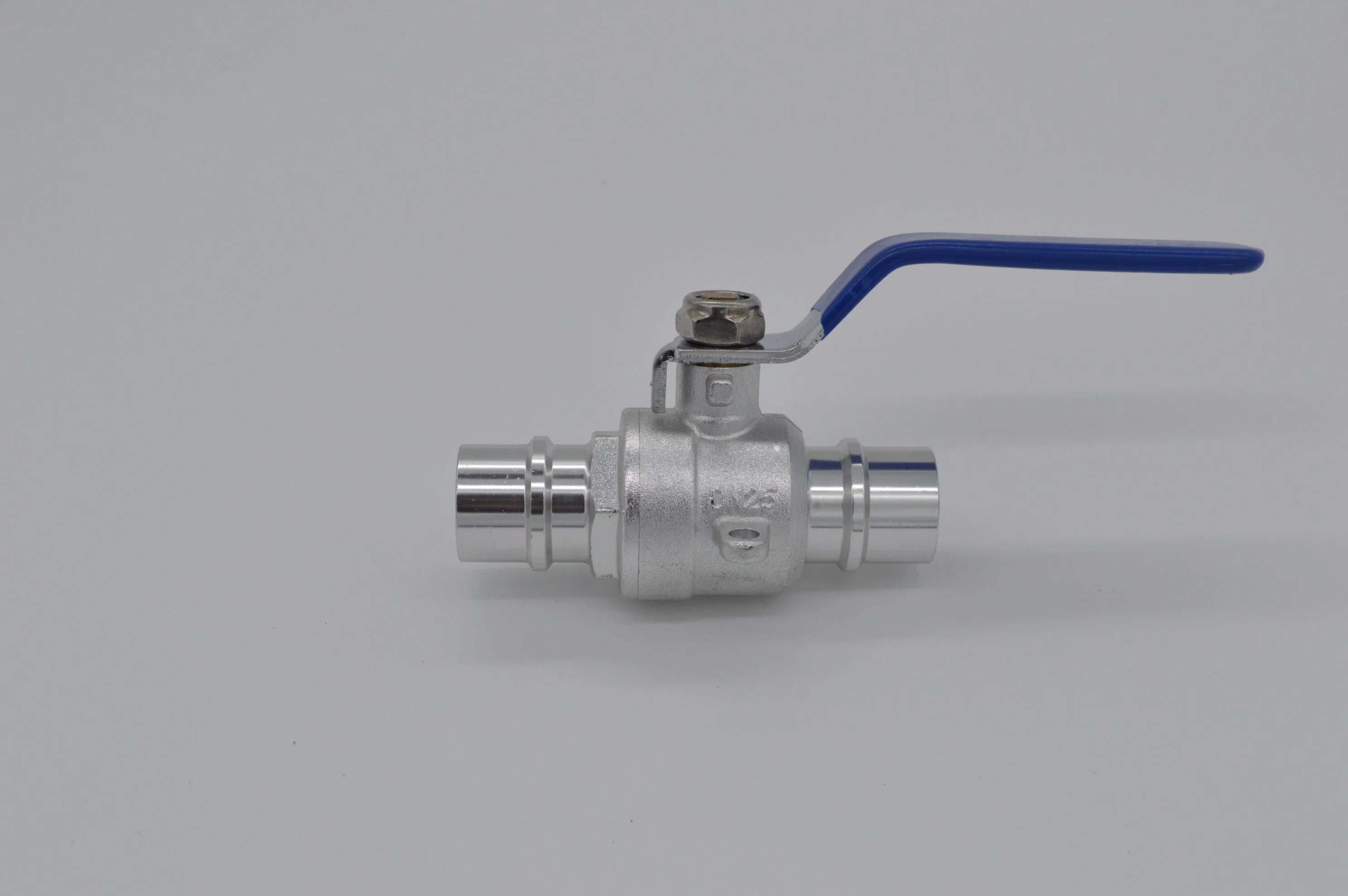 Manual Switch Aluminum Alloy Pipe Split Bolted Ball Check Valve Fitting