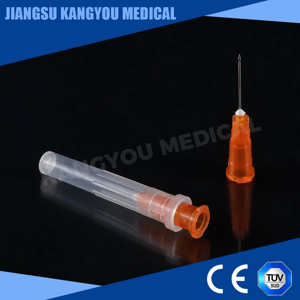 De grau médico estéreis descartáveis de plástico agulha hipodérmica Single Use para Injecção de vacina