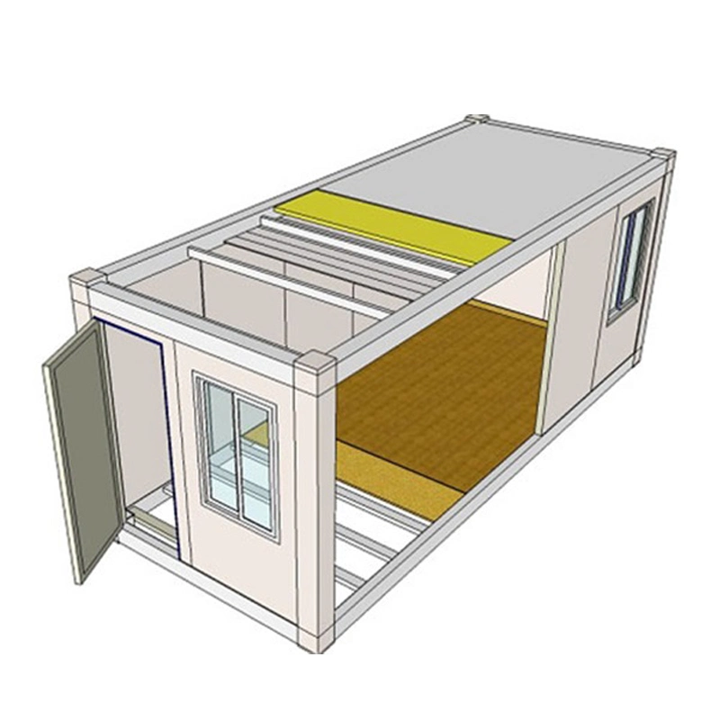 Container House for Labor Camp with Kitchen Toilet Clinic Hospital