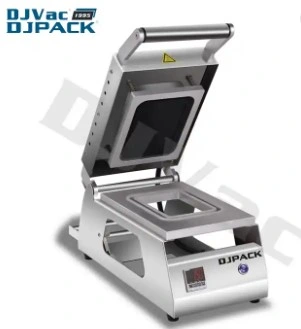 DS-4 Handy Sausage Manual Tray Sealing Machine with Plastic Film