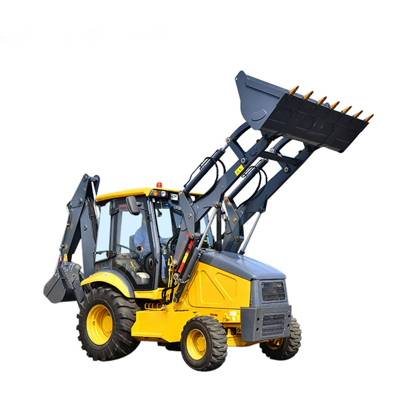 Xc870K Small Hydraulic 4WD Backhoe Loader for Sale