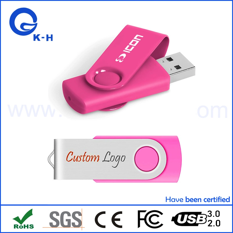 Metal Twister USB 2.0 3.0 Flash Memory Drive for Computer Products