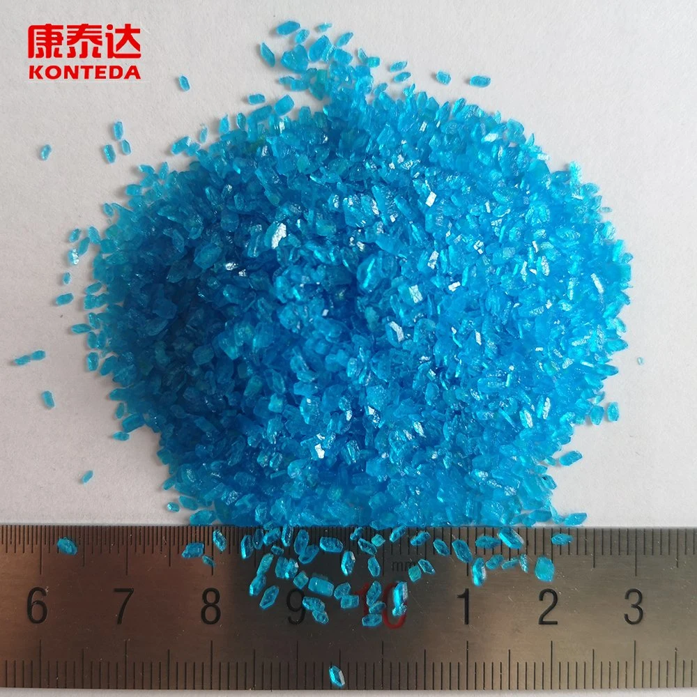 Low Price High Purity Copper Sulphate Pentahydrate for Non-Ferrous Metals Foltation