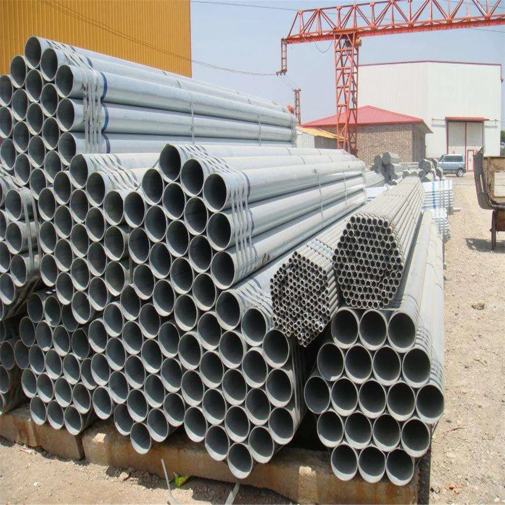 Internal and External Hot DIP Galvanized Steel Pipe Sewage Discharge