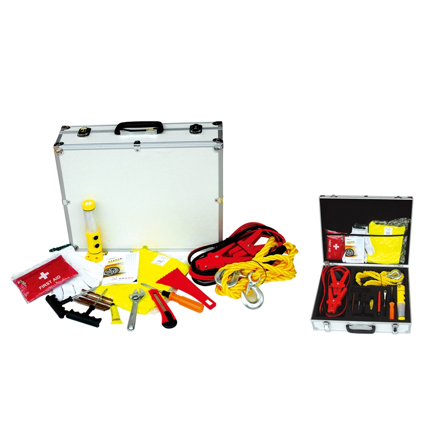 Justin Case Auto Safety Kit Travel Set Emergency Roadside Tools