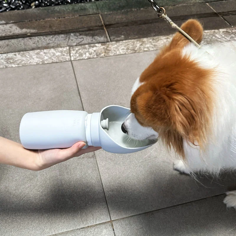 Pet Accompanying Cup Outdoor Portable Travel Water Bottle Dog Pet Drinking Water.