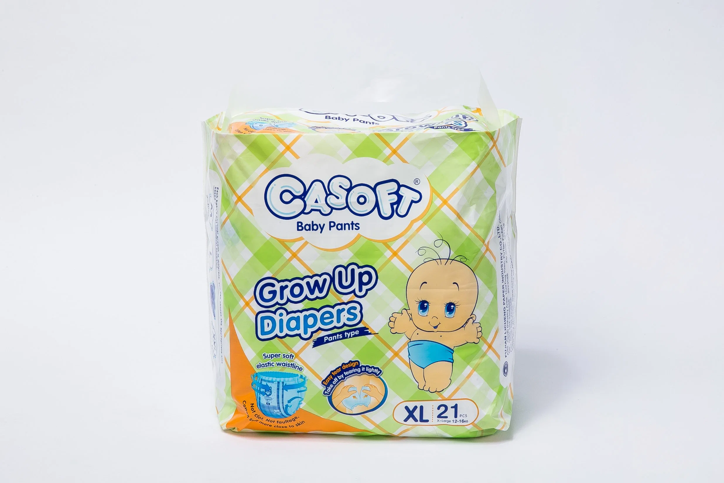 Baby Pull up Pants Size L Boys Diapers Safe Materials Wetness Indicator Prevents Leakage for Safety