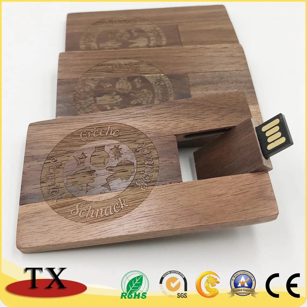 Wooden USB for Card USB and USB Flash Drives