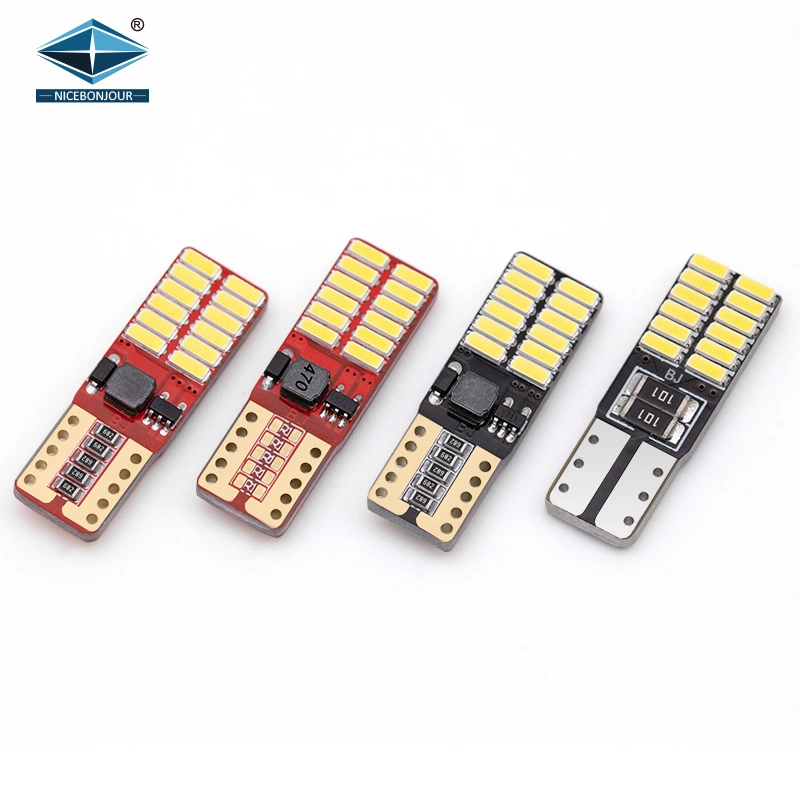 12V LED T10 W5w Lighting Interior Wedge Width Tail Light Side Marker T10 LED Canbus Bulbs Door Lamp Car LED Light Bulbs