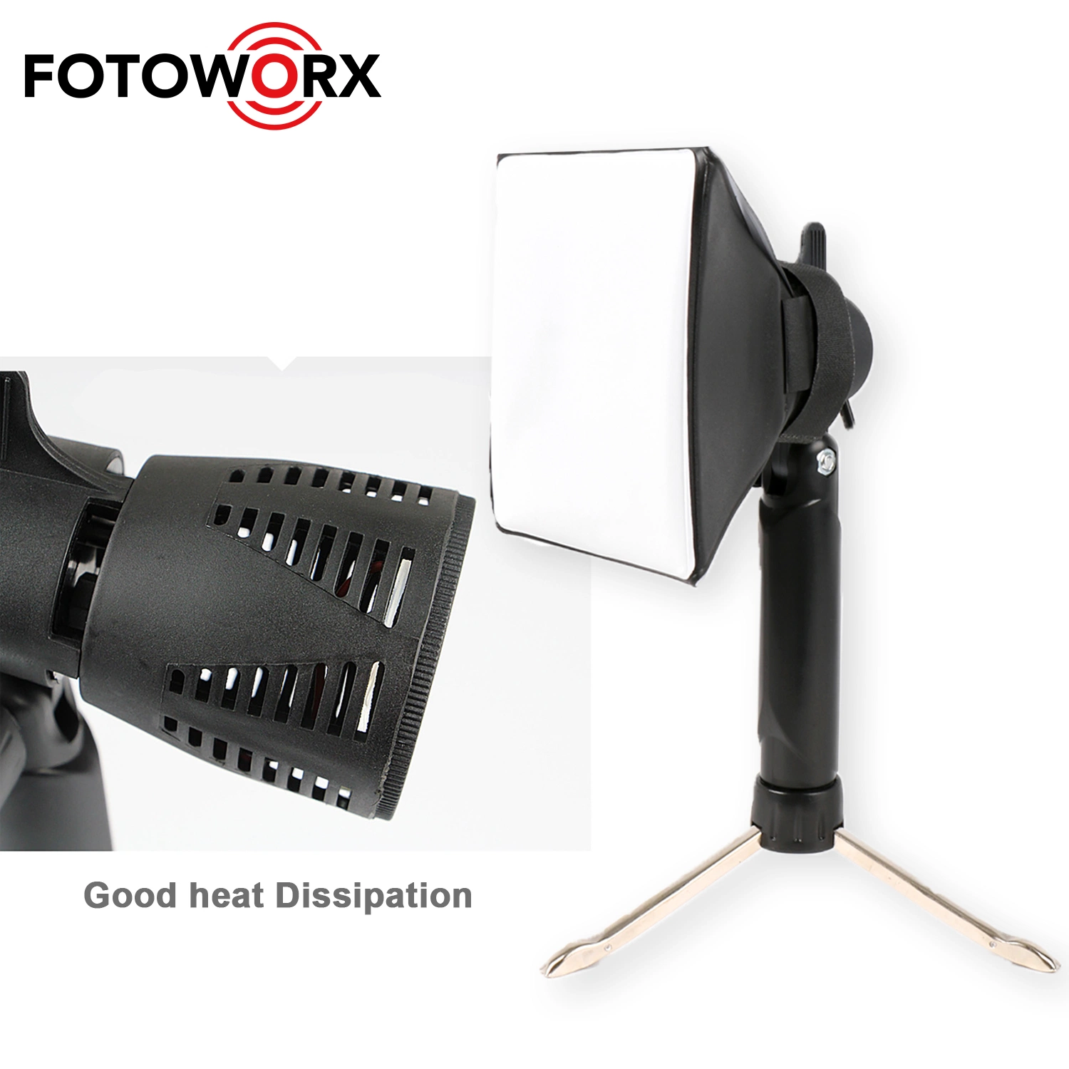Softbox Mini portátil el Kit de Iluminación lámpara de mesa de la cámara de iluminación de fotos