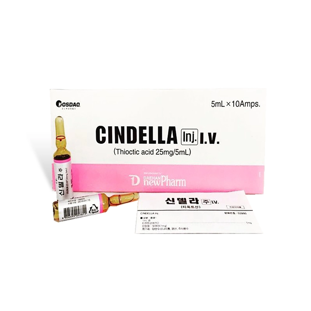 Cindella Glutatión 50ml Luthiona Vitamina C blanqueando producto de Cosmetice de inyección de incision Corea