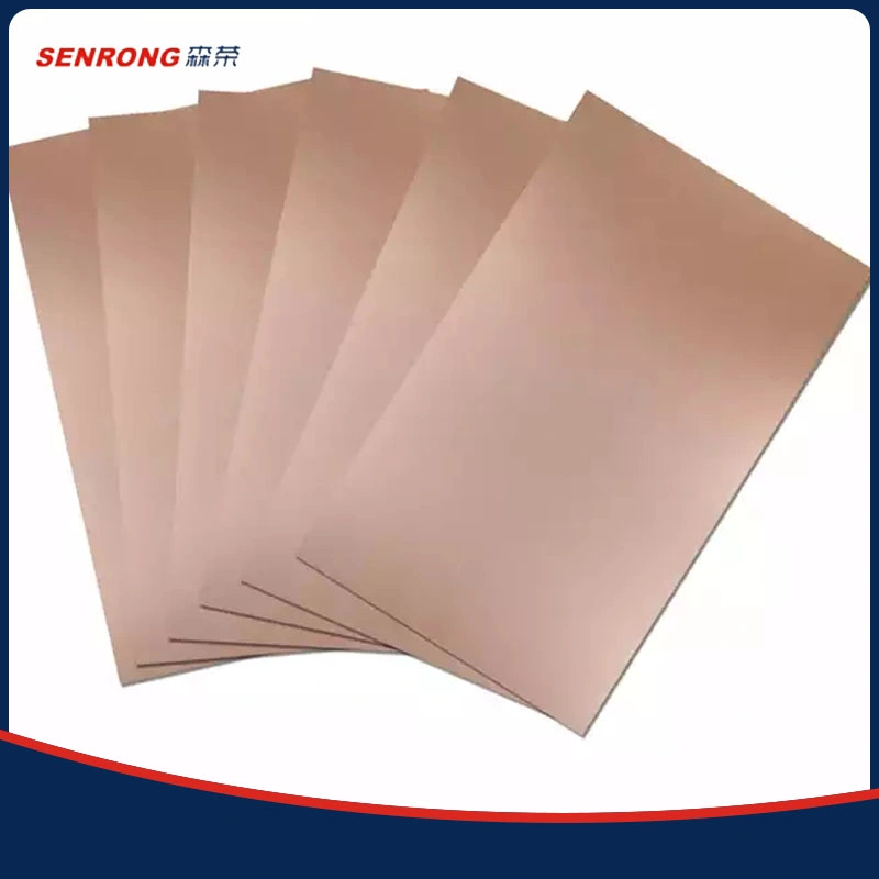 High Temperature Resistance Blue and Green Film Al-Ccl Stocks Copper Clad Laminated Sheet for LED Featured Products