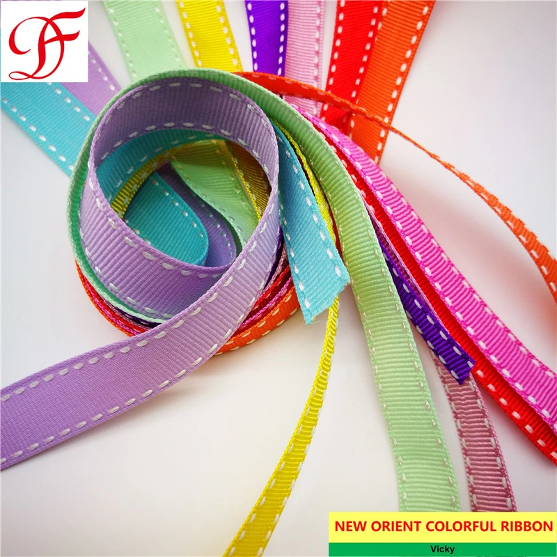 Cinta de Grosgrain cosido de Nylon Doble/Individual se enfrentan a cinta de satén puro Cáñamo de Organza vestido de tafetán cinta - Cuadros/Regalo/Ajuste/Arcos/Embalaje/Navidad