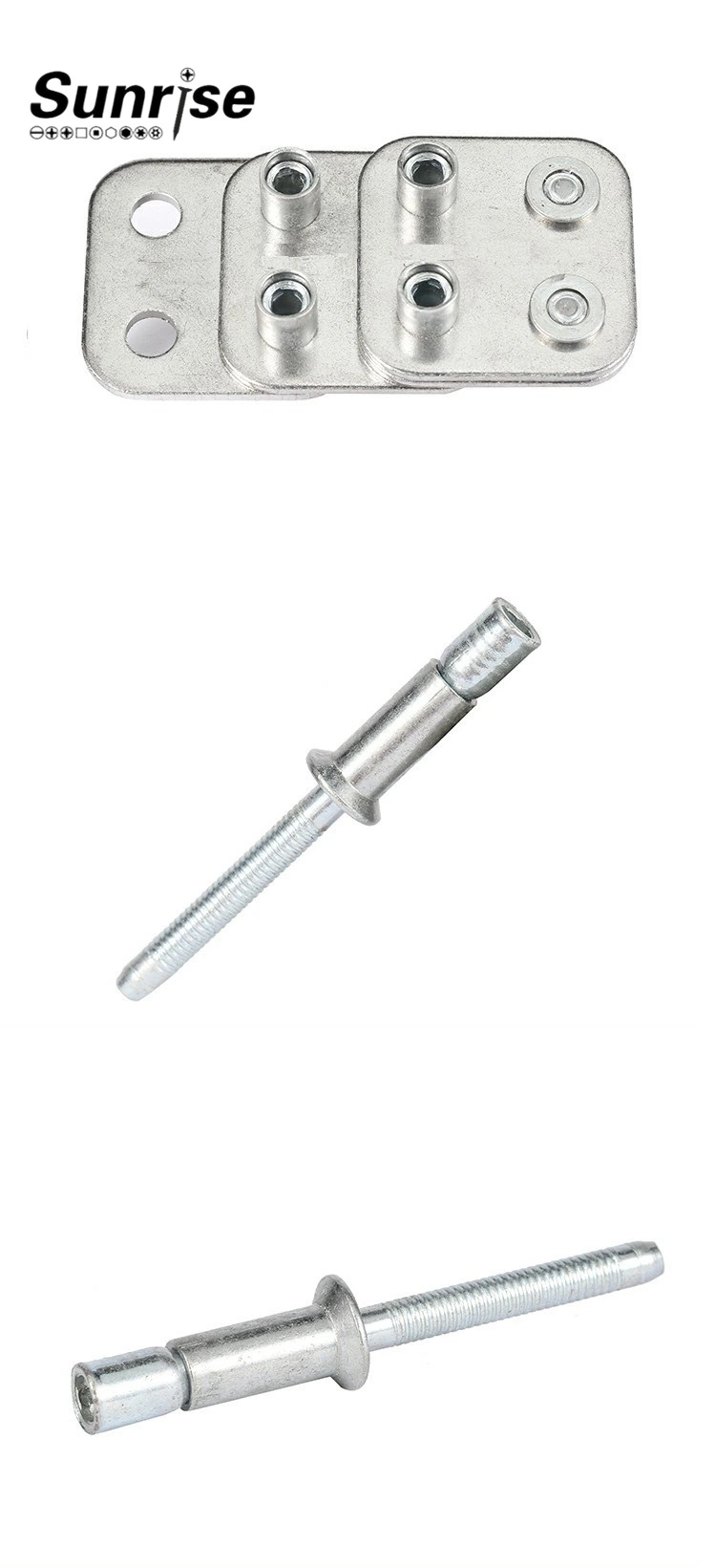 Iron Countersunk Head Outer Lock Drawing Outer Lock Drawing Rivet, Iron Countersunk Head Rivet, Solid Rivet