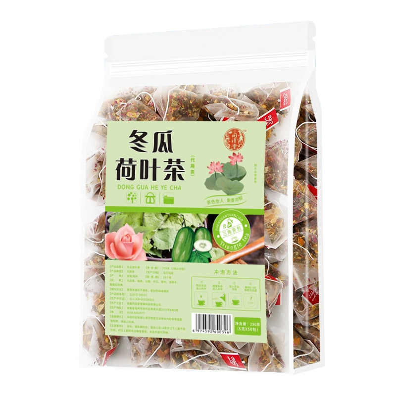 Customized Super Herbal Detox Slim Tea Wax Gourd Lotus Leaf Herb Slimming Tea