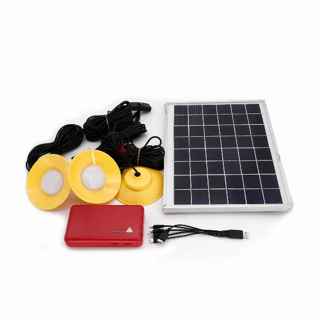 10W Solar Panel Kit with Mobile Phone Charger