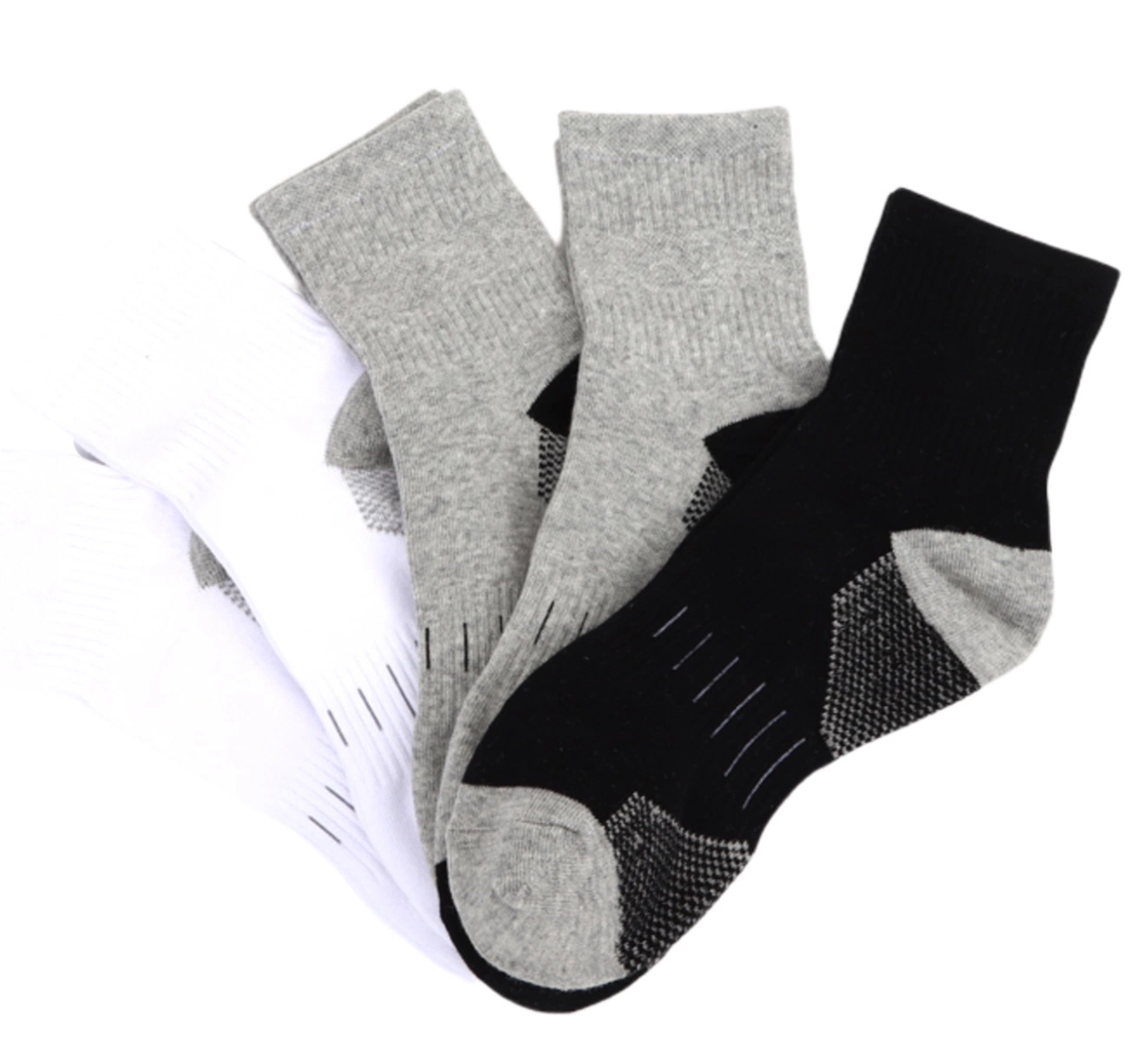 Men's Running Crew Cotton Socks