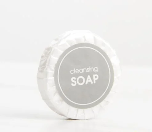 Custom Logo Round Hotel Bath Soap Mini Travel Hotel Amenity Hand Soap