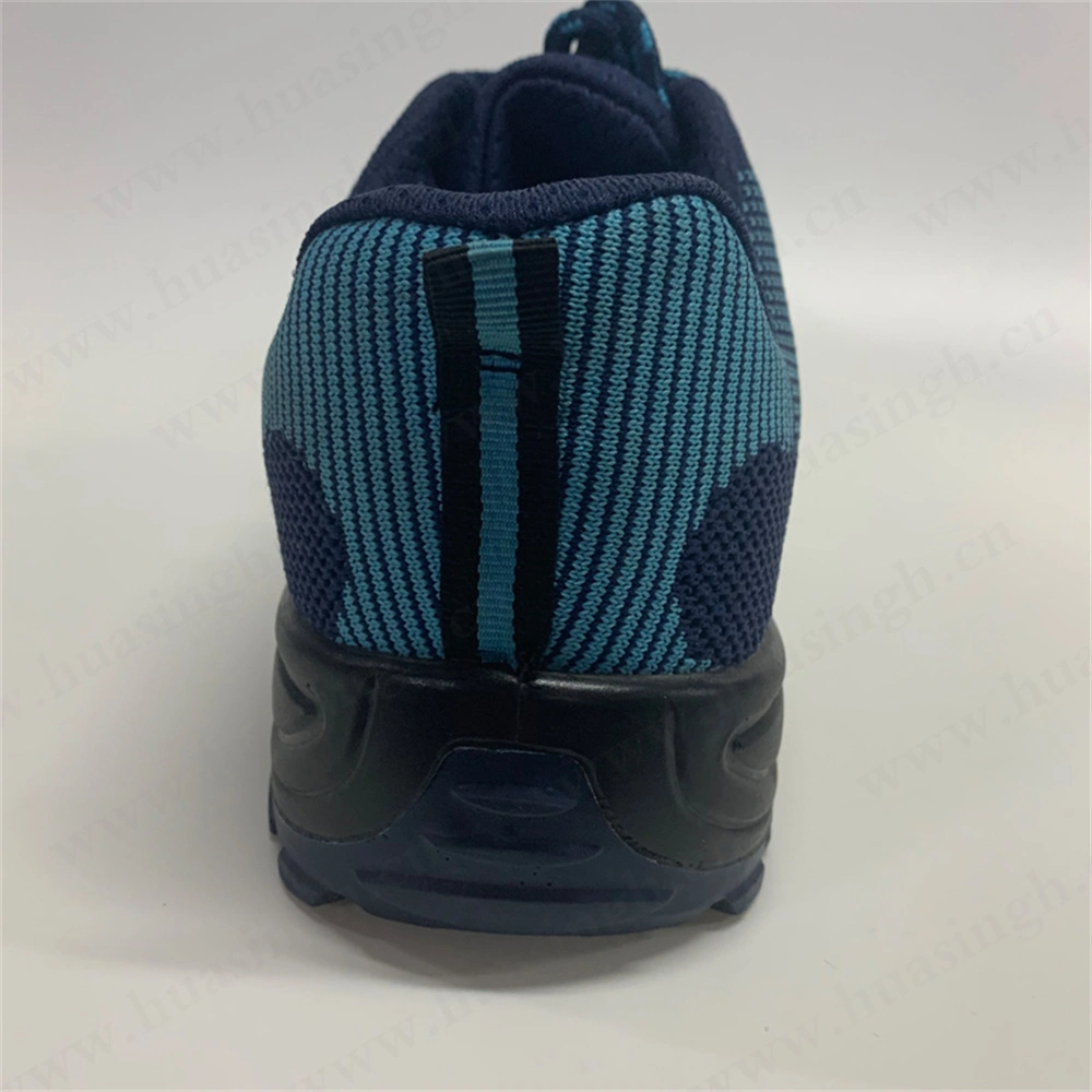 Gww, Comfortable Knitted Fabric Upper Sport Safety Shoe Popular in Poland Outdoor Adventure Anti-Puncture PU/PU Injection Sole Hiking Boot HSS454