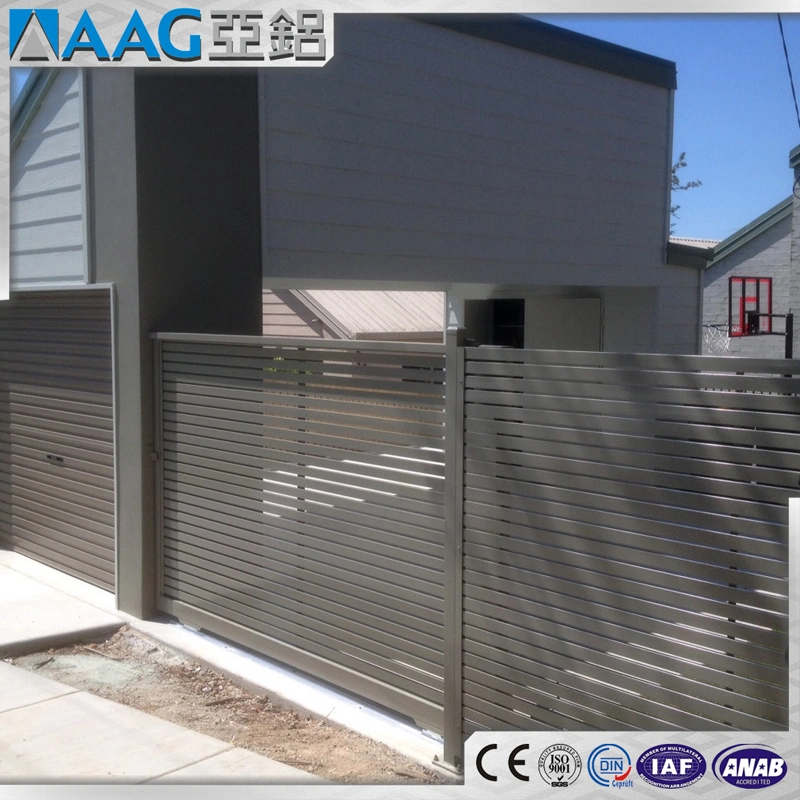 House Aluminium/Steel Automatic Sliding Gate Design